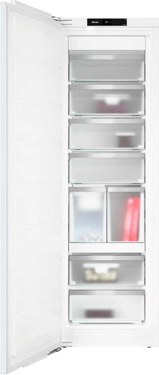 Miele FNS7794E Perfectcool Freezer with Nofrost and 8 Freezer Drawers on Telescopic Runners for Max. Convenience, Energy Efficient, Smart Technology