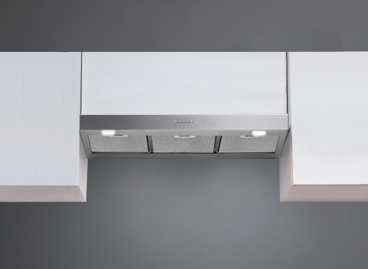 Falmec FPMEU36B3SS 36 inch Mercurio Under Cabinet Range Hood with 280 CFM, LED Lighting and Metallic Filters in Stainless Steel