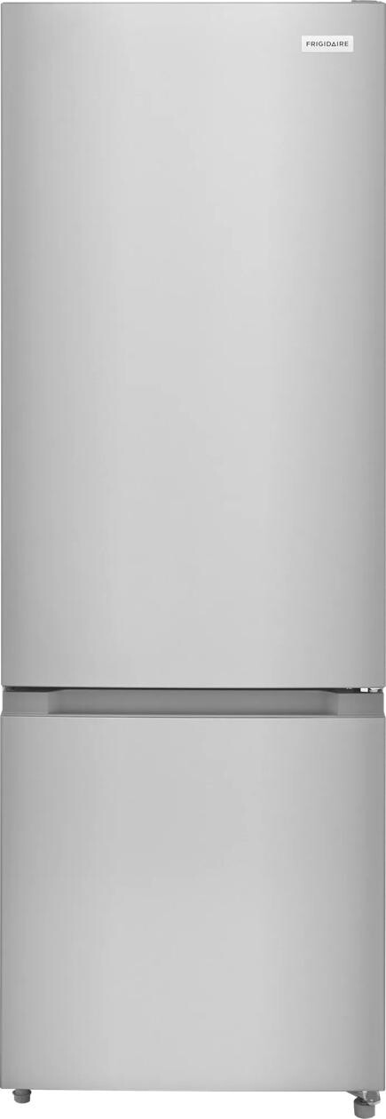 Frigidaire 12 Cu. Ft. Garage Ready Bottom Freezer Refrigerator - Fingerprint-Resistant Stainless Steel Look