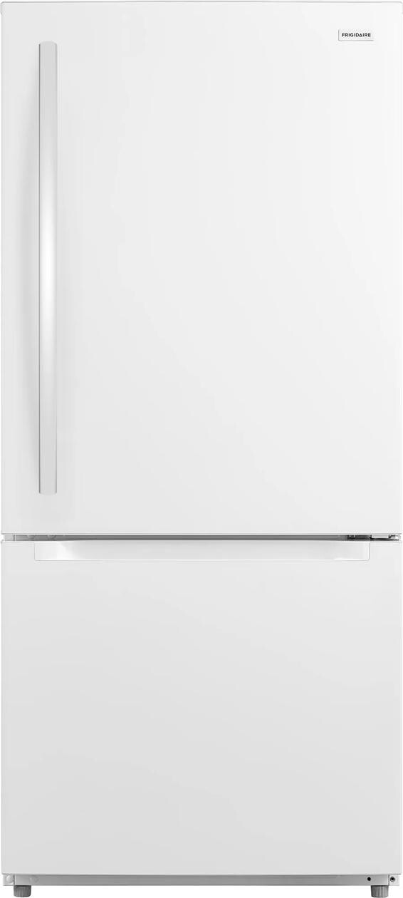 Frigidaire 30 Inch 30" Bottom Freezer Refrigerator FRBE1925AW | Fridge.com