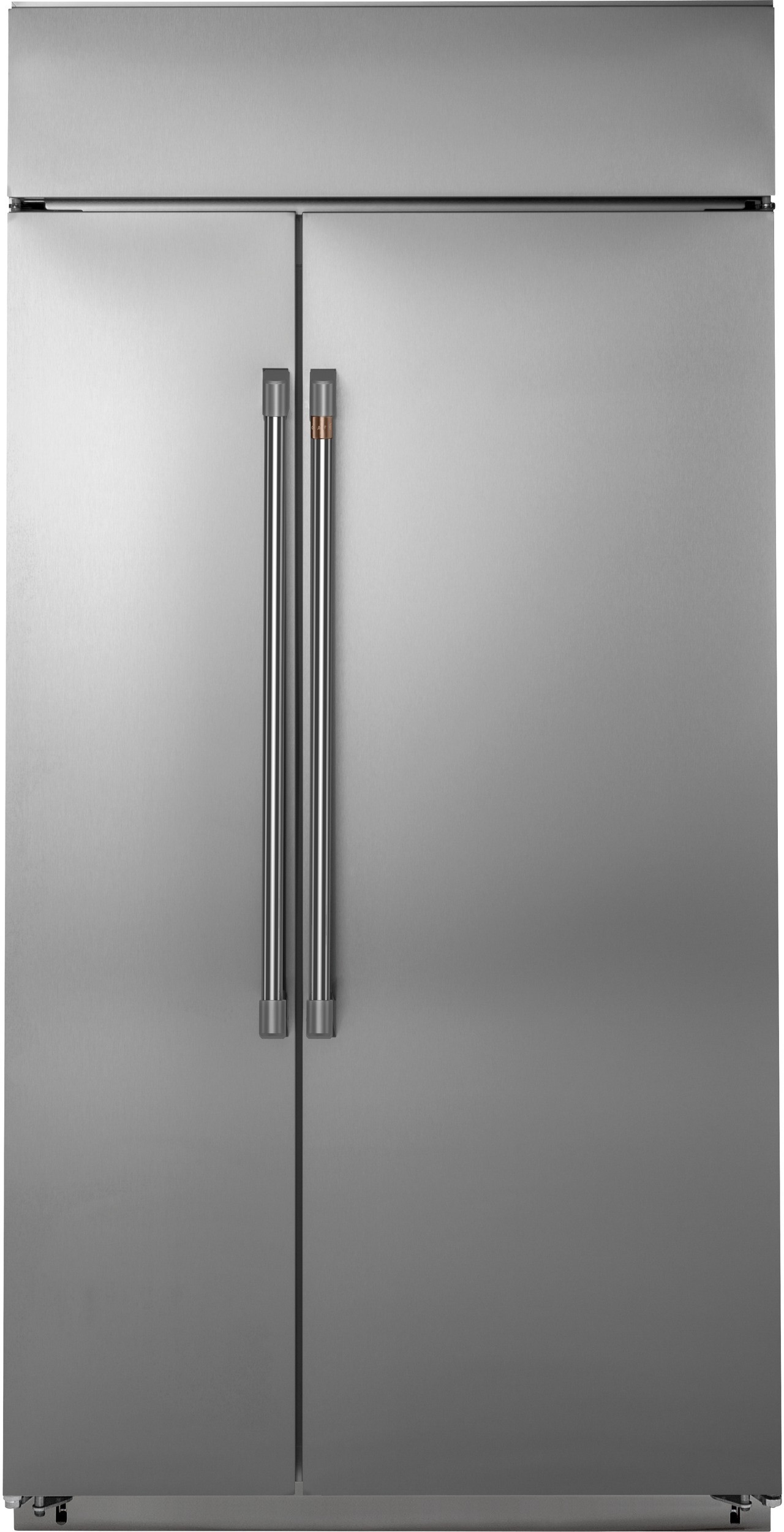 48 Inch 48"" Built In Counter Depth Side-by-Side Refrigerator - Cafe CSB48WP2NS1