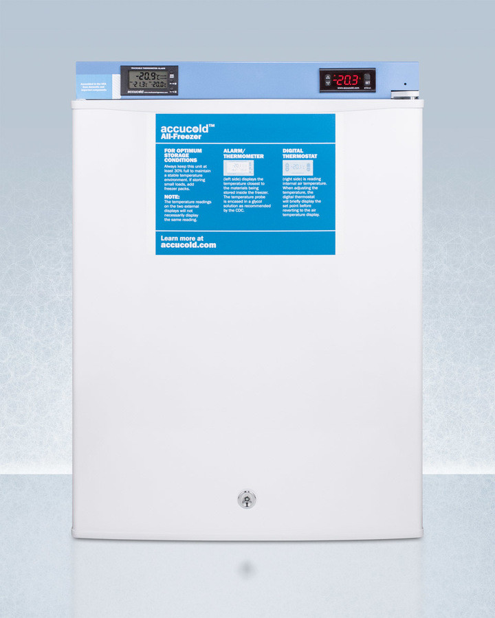 AccuCold 19" Compact Upright Freezer FS30LMED2 — FIN-0020062 | Fridge.com