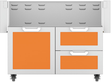 Hestan - Double Drawer and Door Tower Cart for Gas Grills