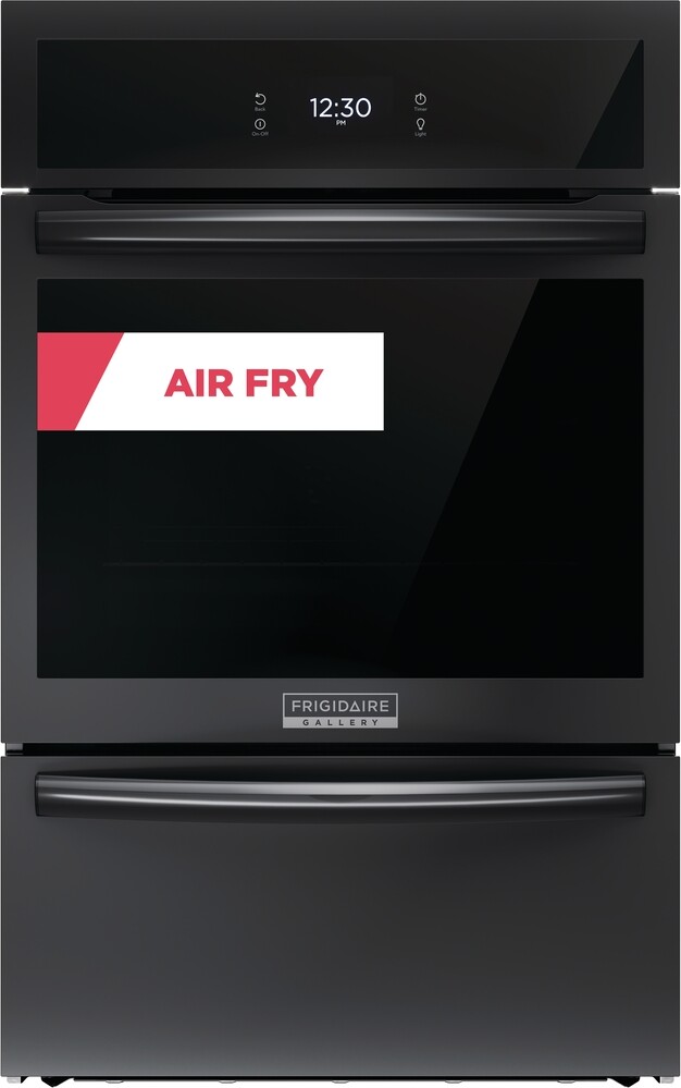 Frigidaire GCWG2438AB 24 Inch Single Gas Wall Oven With Air Fry, True Convection, Quick Preheat, Touch Screen Control, 2.8 Cu.Ft. Capacity