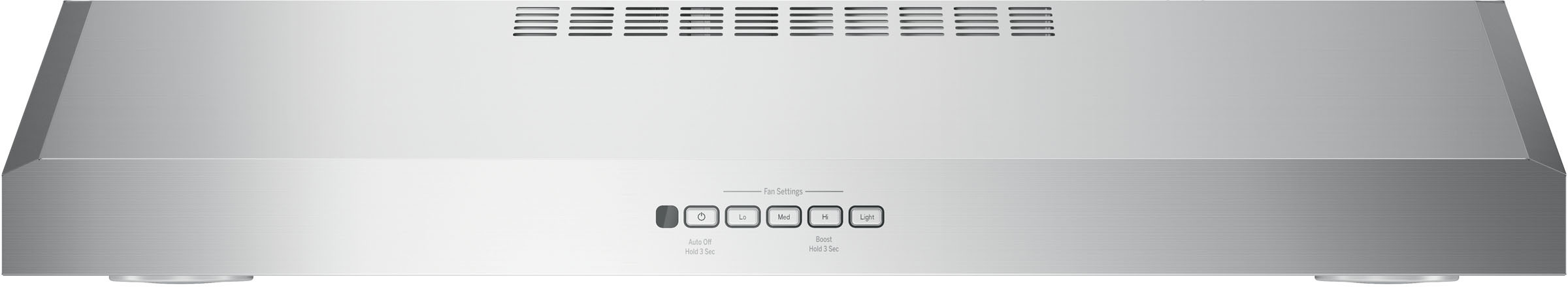 Ge Appliances JVX5300SJSS 30" Under The Cabinet Hood - 4-Speed, 310-CFM Venting, Electronic Controls, Dual Halogen Lighting