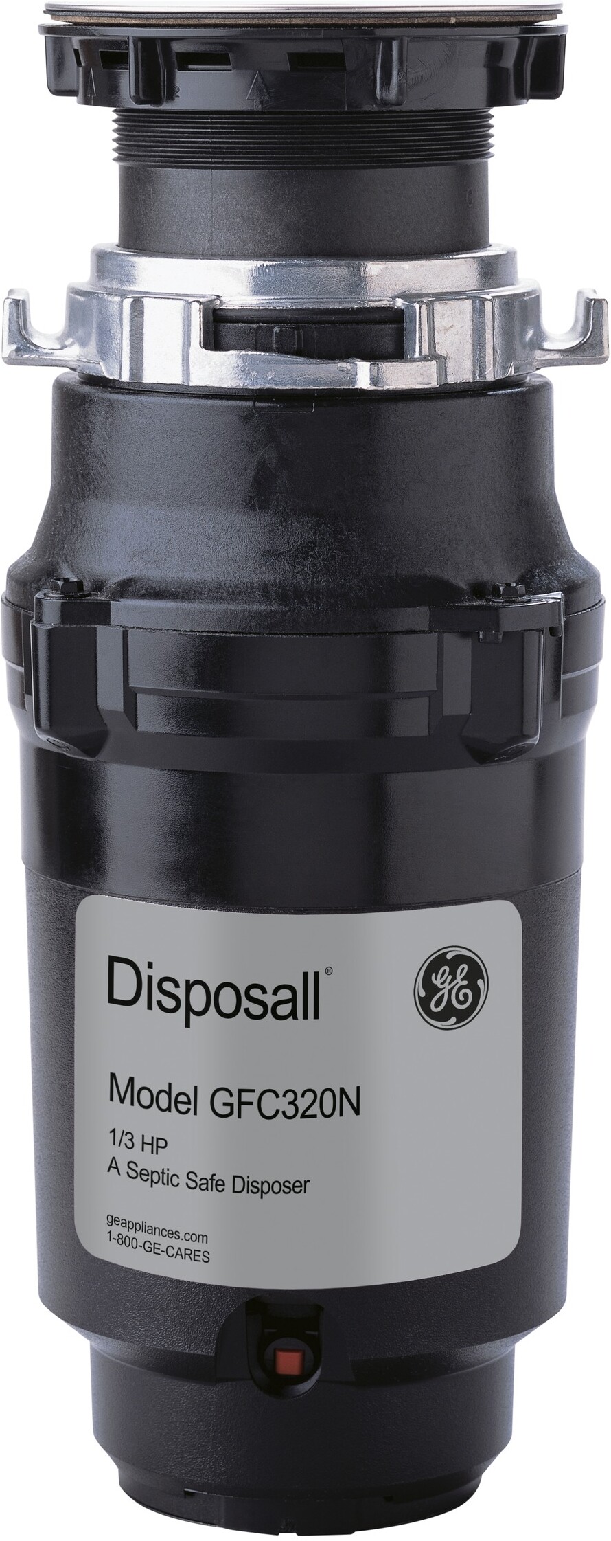 GE 1/3 Hp HP Continuous Feed Waste Disposer GFC320N