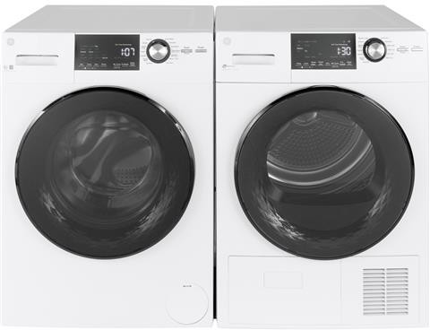 GE Front Load Washer & Dryer Set GEWADREWD1481