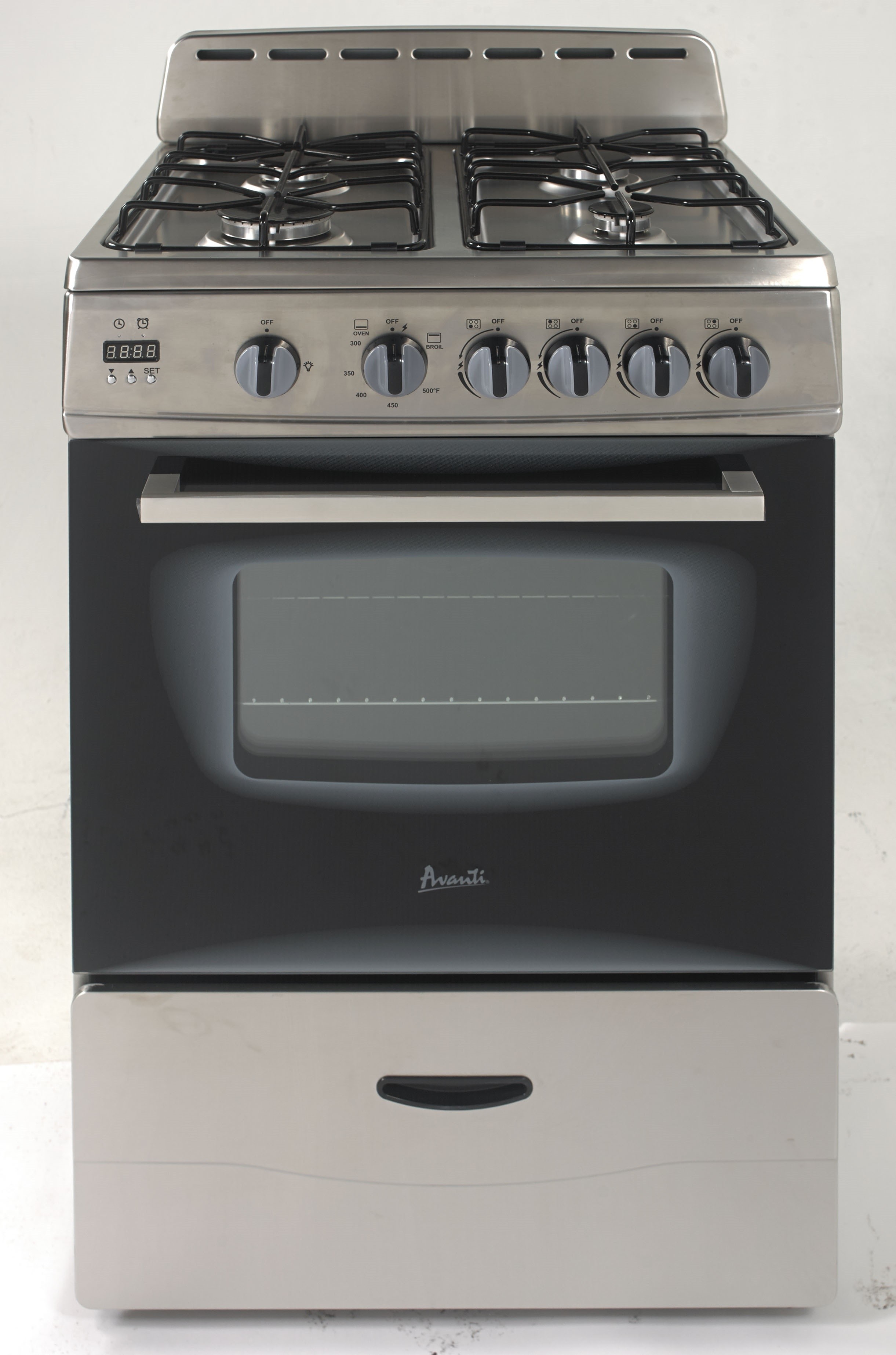 24 Inch Stainless Steel Gas Ranges