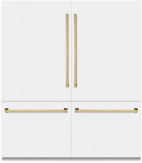 ZLINE 72 Inch autograph 72" Built In Counter Depth French Door Refrigerator GRBITZWM72G — FIN-0019173 | Fridge.com