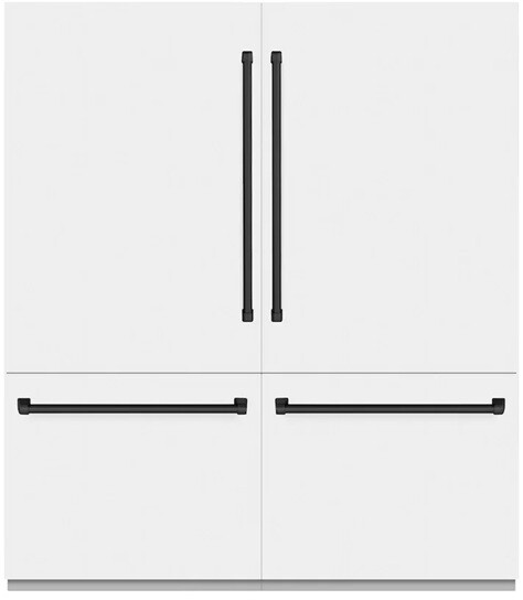 ZLINE 72 Inch autograph 72" Built In Counter Depth French Door Refrigerator GRBITZWM72MB — FIN-0017976 | Fridge.com