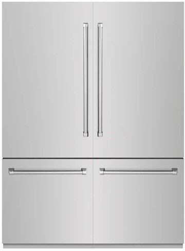 ZLINE 60 Inch 60" Built In Counter Depth French Door Refrigerator GRBIV30460 | Fridge.com