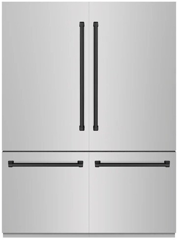 ZLINE 60 Inch autograph 60" Built In Counter Depth French Door Refrigerator GRBIVZ30460MB — FIN-0019179 | Fridge.com