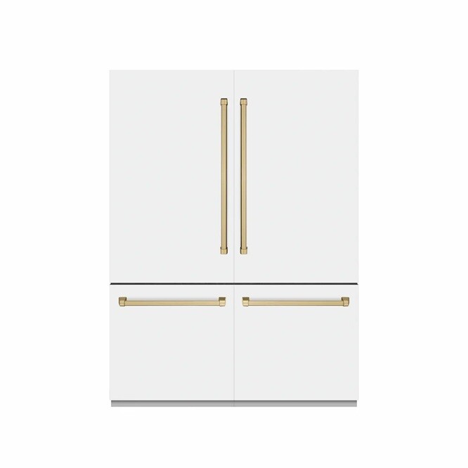 ZLINE 60 Inch autograph 60" Built In Counter Depth French Door Refrigerator GRBIVZWM60CB — FIN-0017948 | Fridge.com