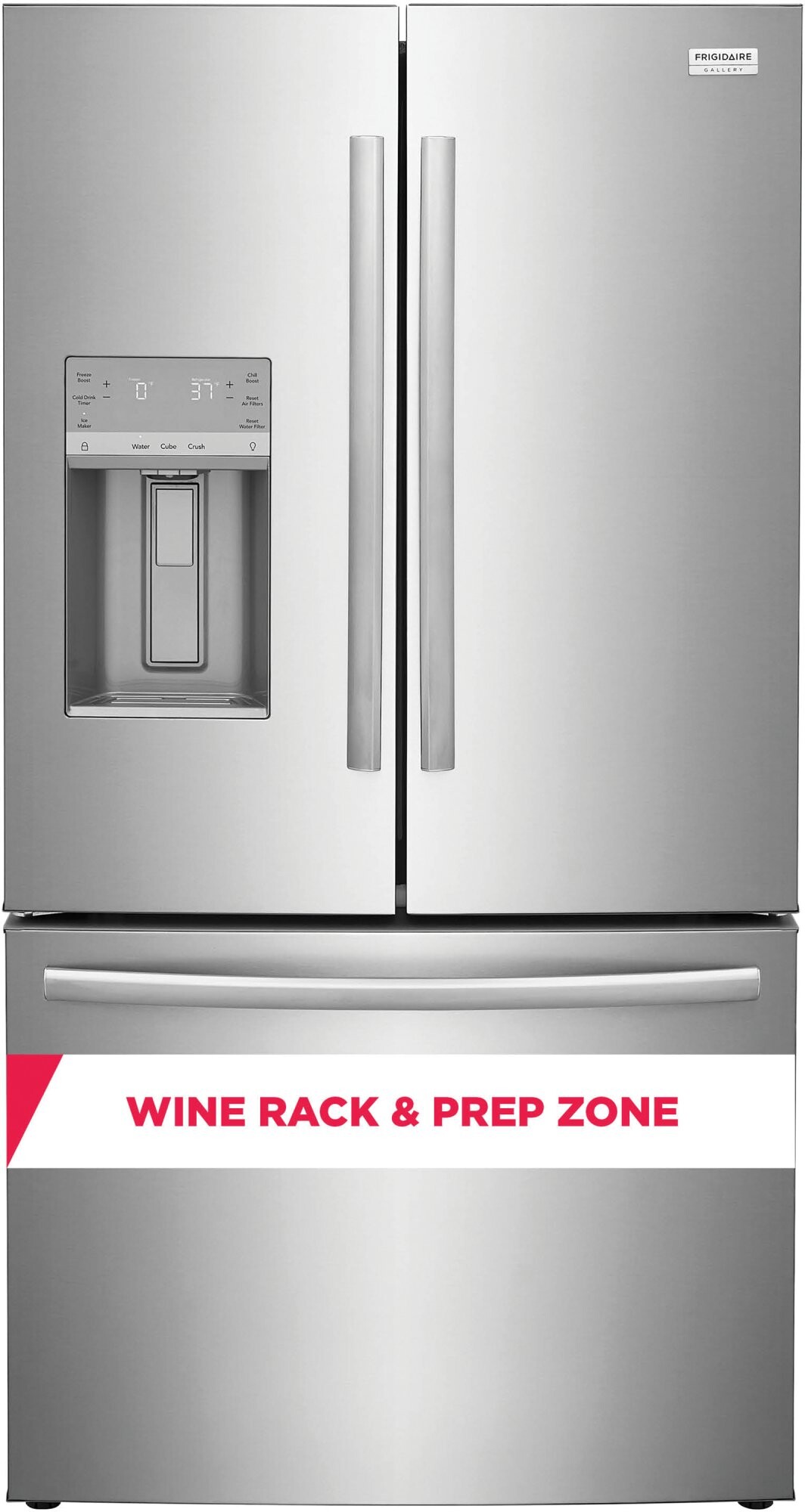 Frigidaire 36 Inch 36" French Door Refrigerator GRFS287DAF — FIN-0018001 | Fridge.com