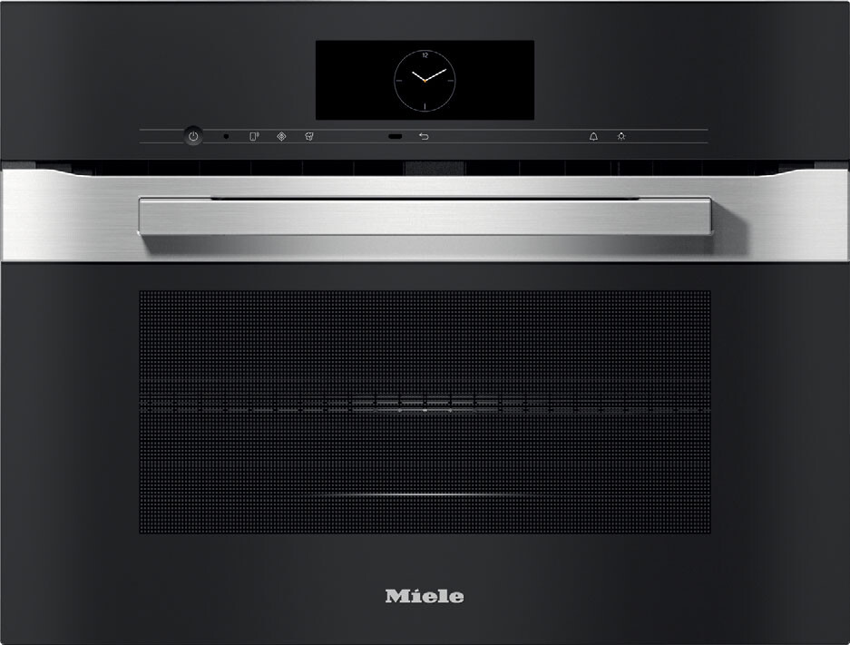 7000 Series PureLine 24"" Single Electric Speed Oven - Miele H7840BMCTS