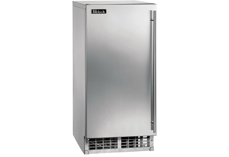 Perlick Signature 15" Freestanding/Built In Undercounter Ice Maker HP15CIL | Fridge.com