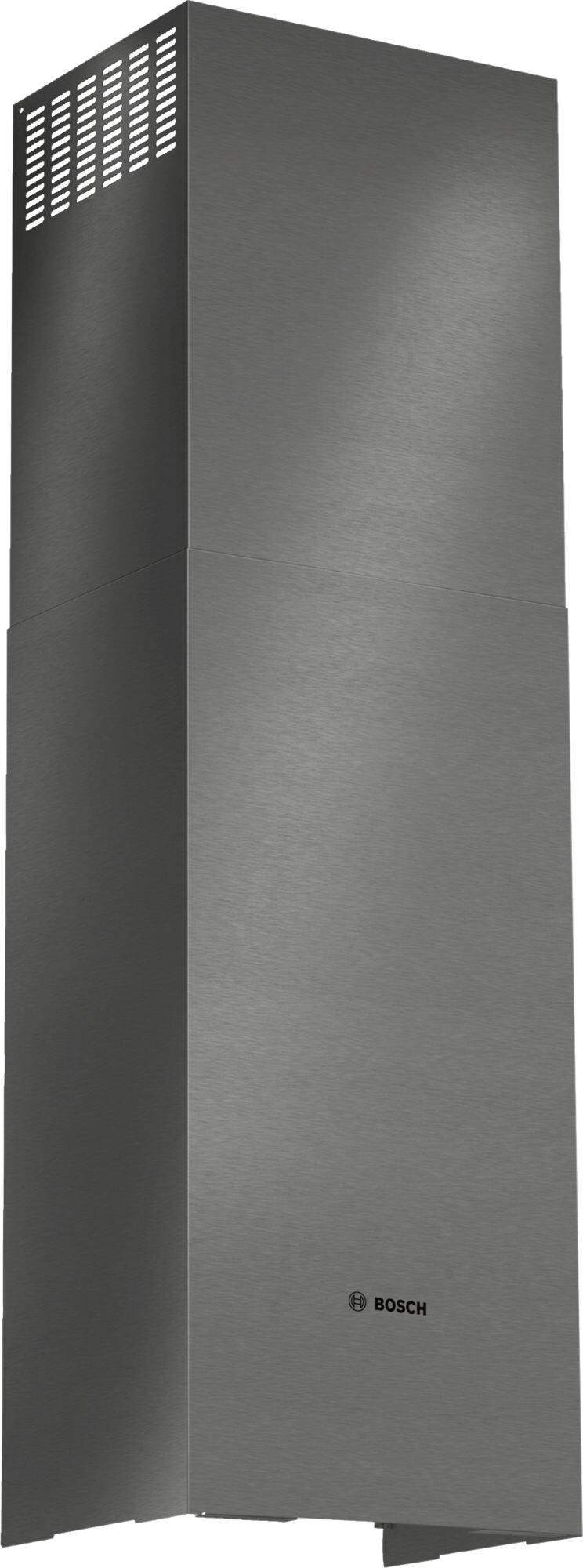 Bosch HCPEXT4UC Pyramid Canopy Chimney Hood Duct Extension in Black Stainless Steel