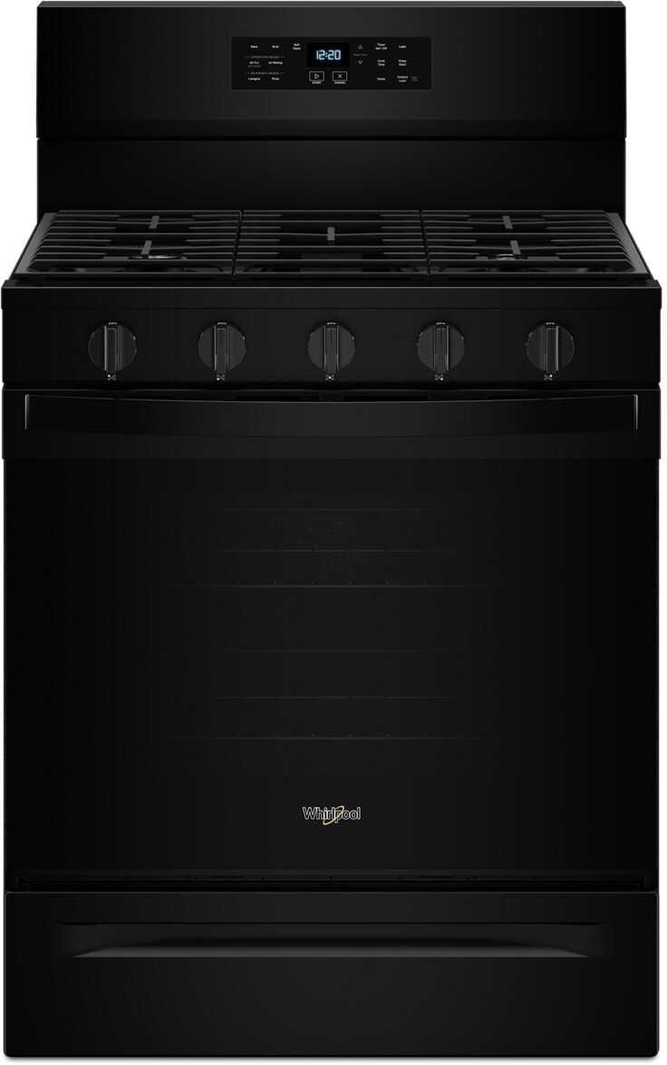 Whirlpool - 5.0 Cu. Ft. Freestanding Single Gas Range with Air Fry and Air Baking