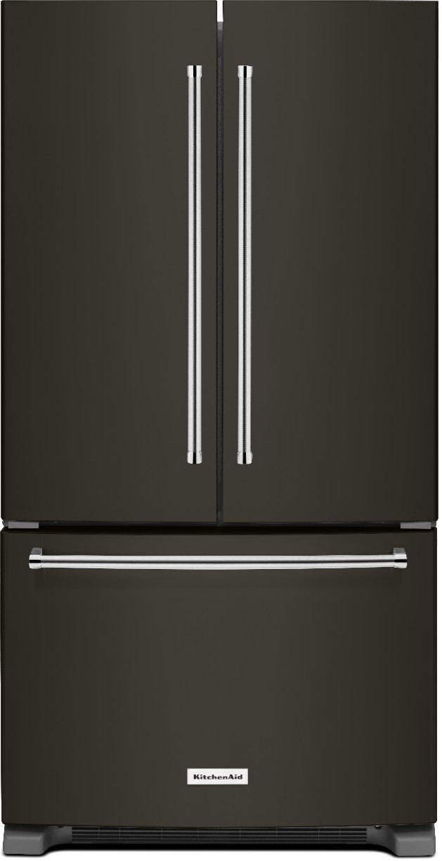 36 Inch 36"" Counter Depth French Door Refrigerator - KitchenAid KRFC302EBS