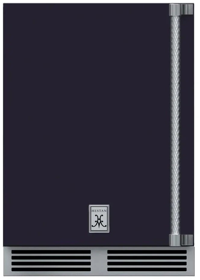 Hestan GRSL24PP 24 inch Outdoor Under Counter Refrigerator with 5.2 cu. ft. Capacity, LED Lighting, Door Lock, Heavy-gauge body construction (Lush Purple)