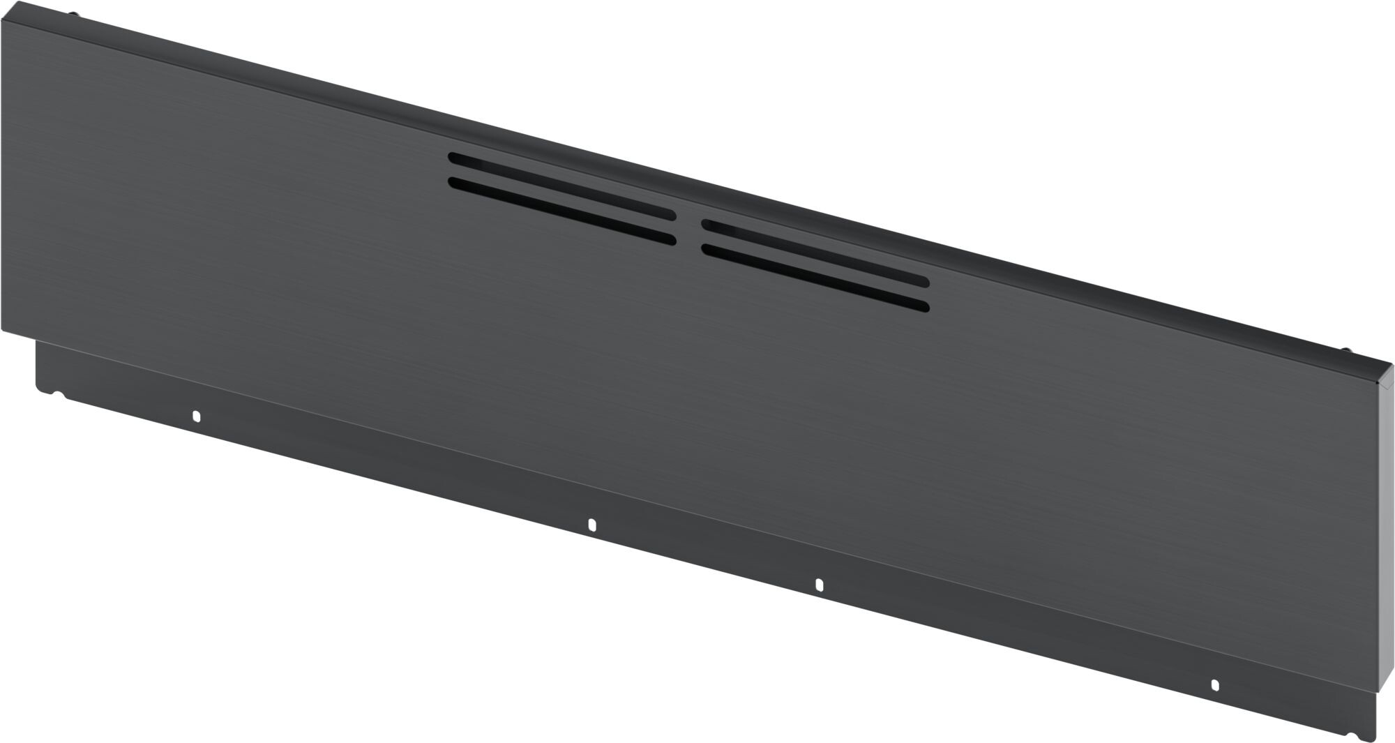 Bosch HEZ8YZ30UC 9 inch Low Backguard for 30 inch Range in Black Stainless Steel