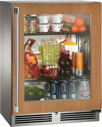 24 Inch Signature 24"" Built In Undercounter Compact All-Refrigerator - Perlick HH24RO44RL