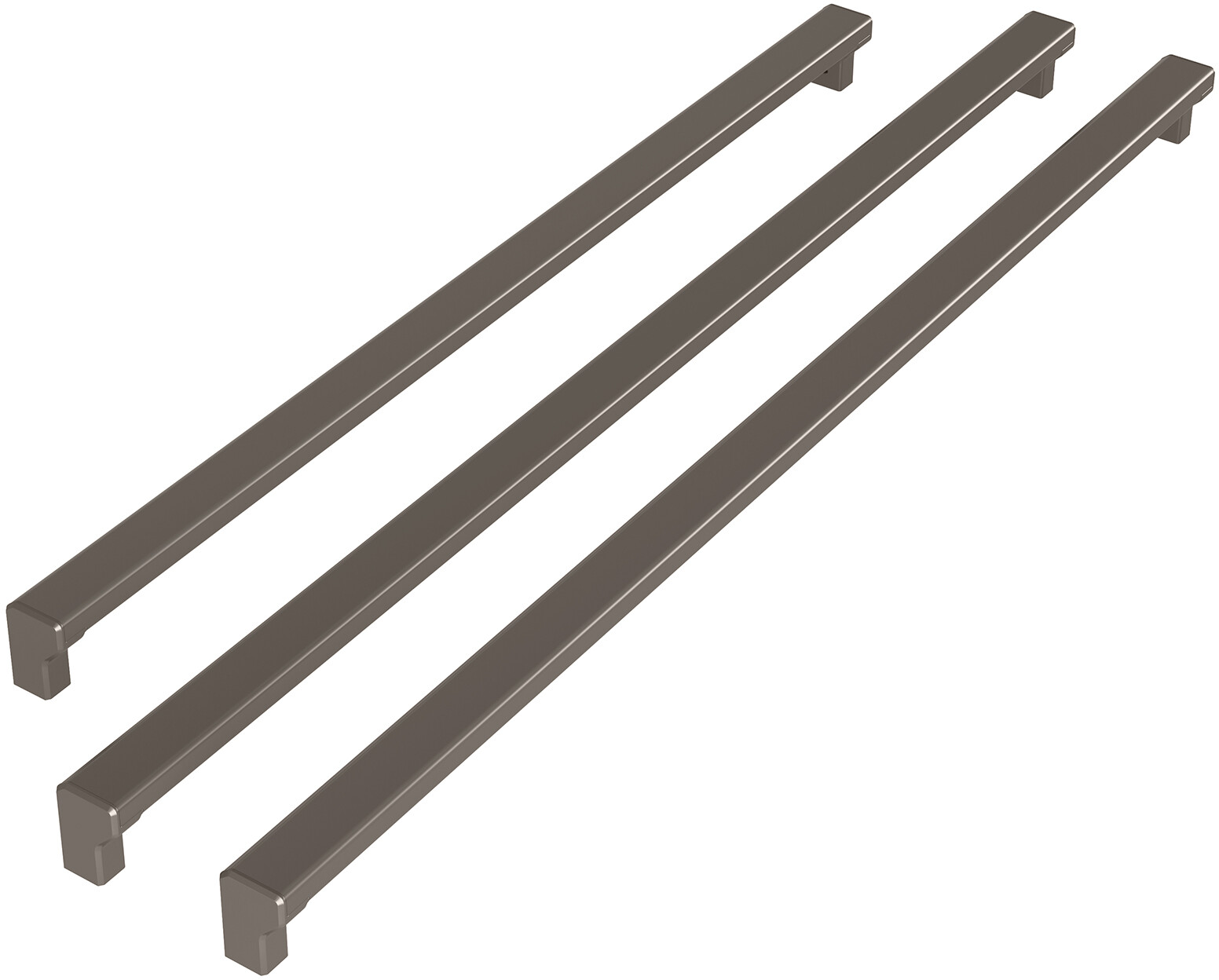 Bertazzoni HK36PROFDBTV Titanium Handle Kit for 36 inch French Door Refrigerator
