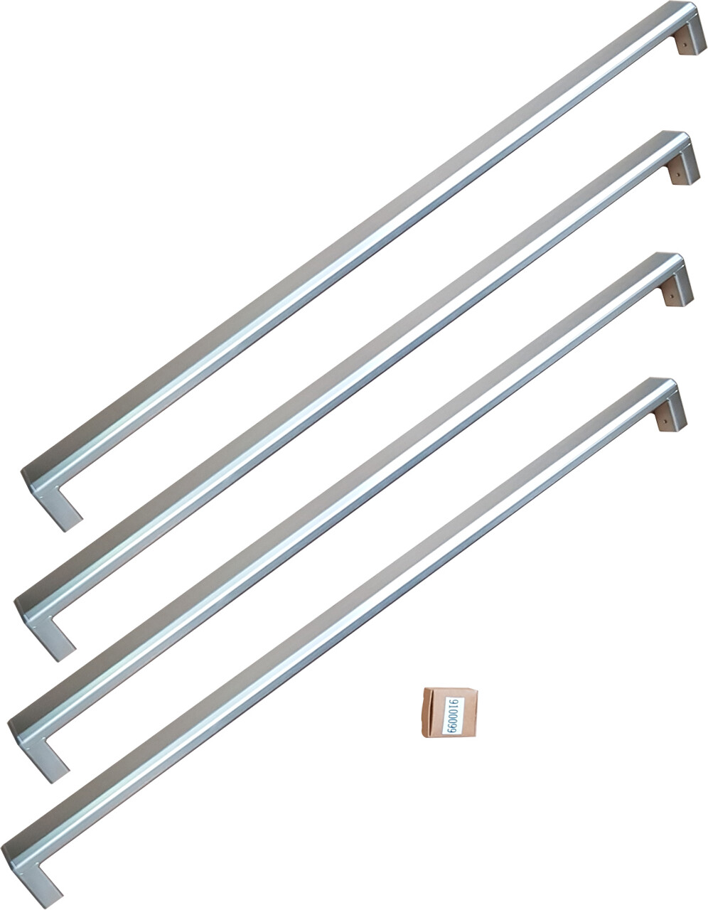 Bertazzoni HK36PROFDX Handle Kit for 36 inch French Door Refrigerator - Professional Series