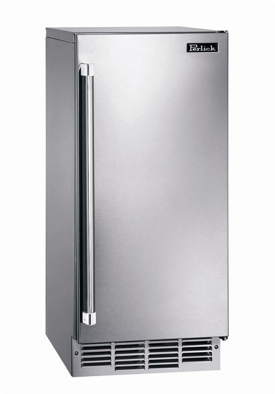 Perlick Signature 15" Freestanding/Built In Undercounter Ice Maker HP15CIW | Fridge.com