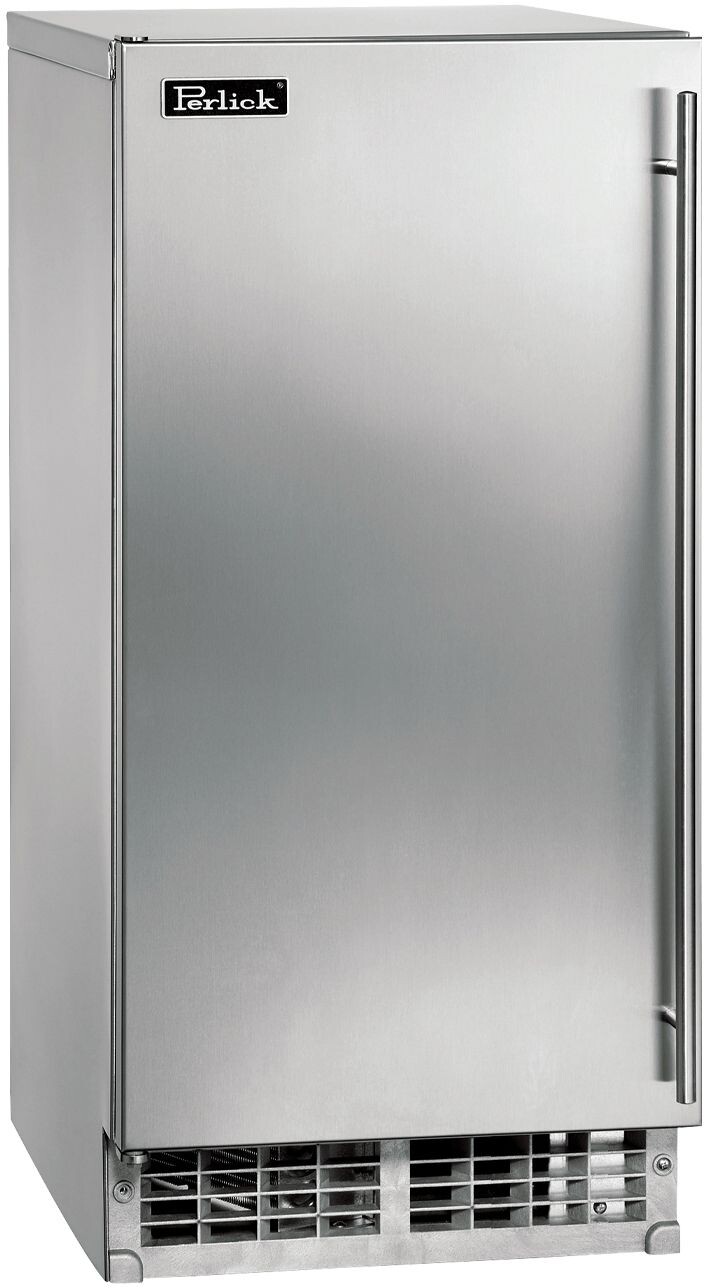 Perlick Signature 15" Freestanding/Built In Undercounter Ice Maker HP15CUL | Fridge.com