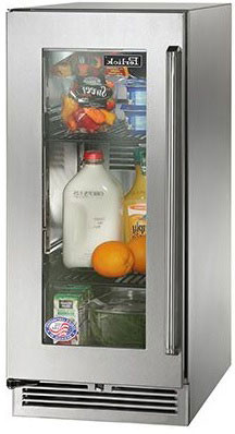 Perlick 15 Inch Signature 15"" Built In Undercounter Counter Depth Compact All-Refrigerator HP15RS43L -  HP15RS-4-3L