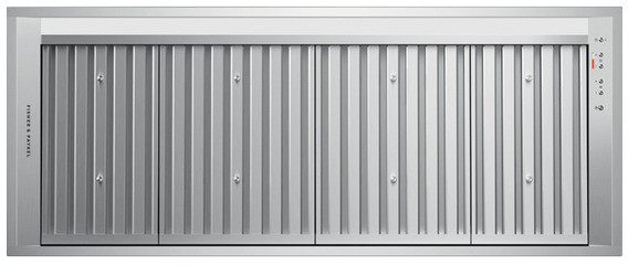 Fisher & Paykel HPB481912N Insert Range Hood, 48" Stainless Steel Edge-To-Edge Extraction