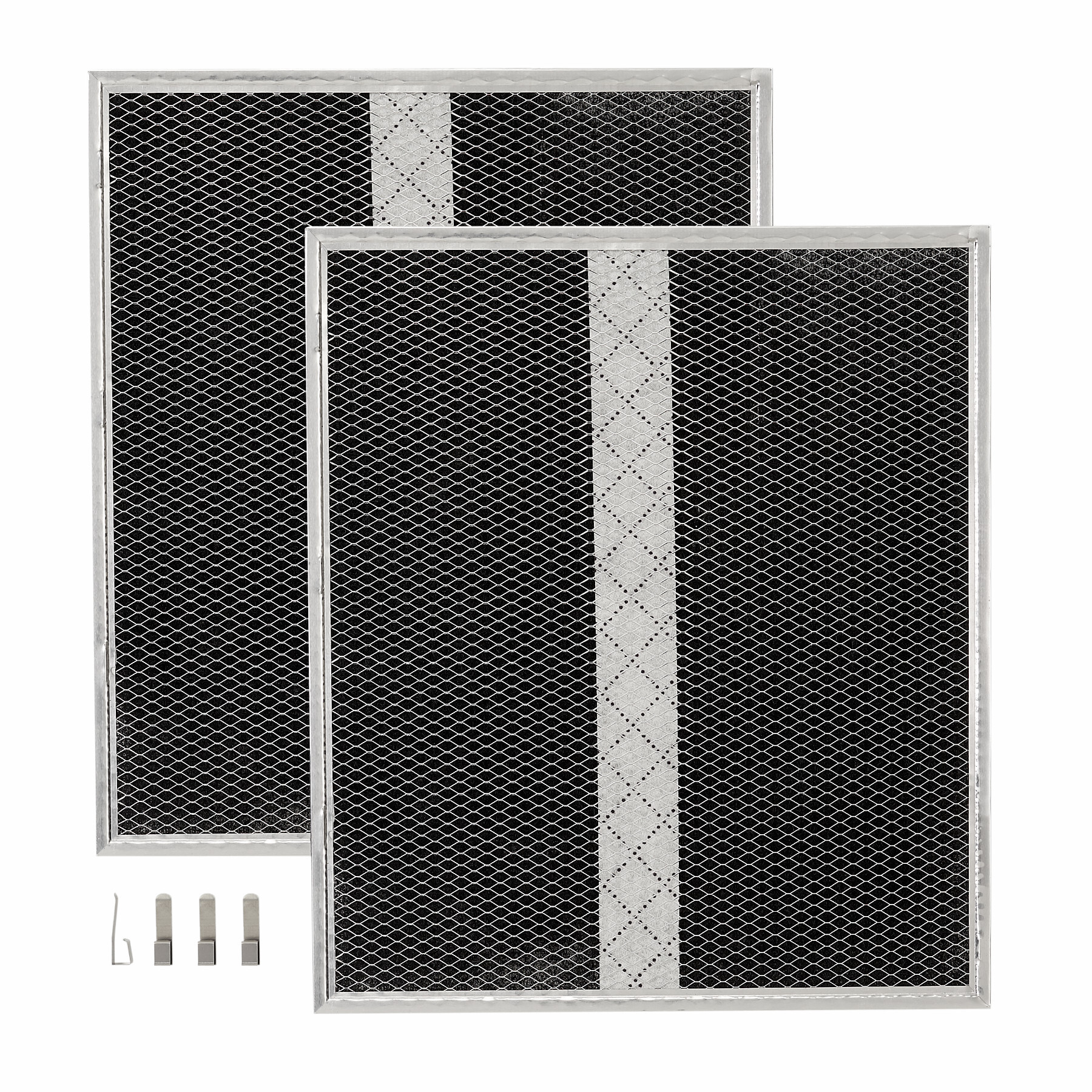 Broan Mantra/Osmos/Glacier Series Type XC Ductless Range Hood Replacement Filters For Dual Filter Models