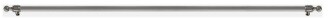 ILVE HRN48C Nostalgie II 48 inch Upper Handrail (Chrome)