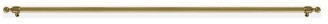 ILVE HRN48G Nostalgie II 48 inch Upper Handrail (Brass)