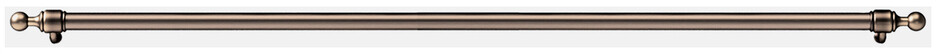 ILVE HRND40B Nostalgie II 40 inch Upper Handrail (Burnished)