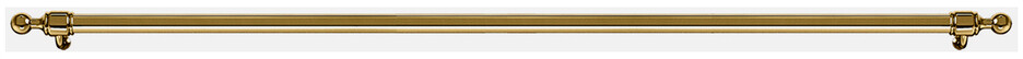 ILVE HRND40G Nostalgie II 40 inch Upper Handrail (Brass)