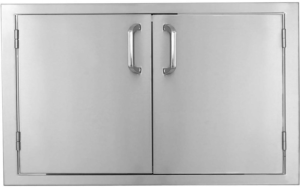 HEAT Grills Outdoor Cabinet / Shelve HTX40DBLDOOR
