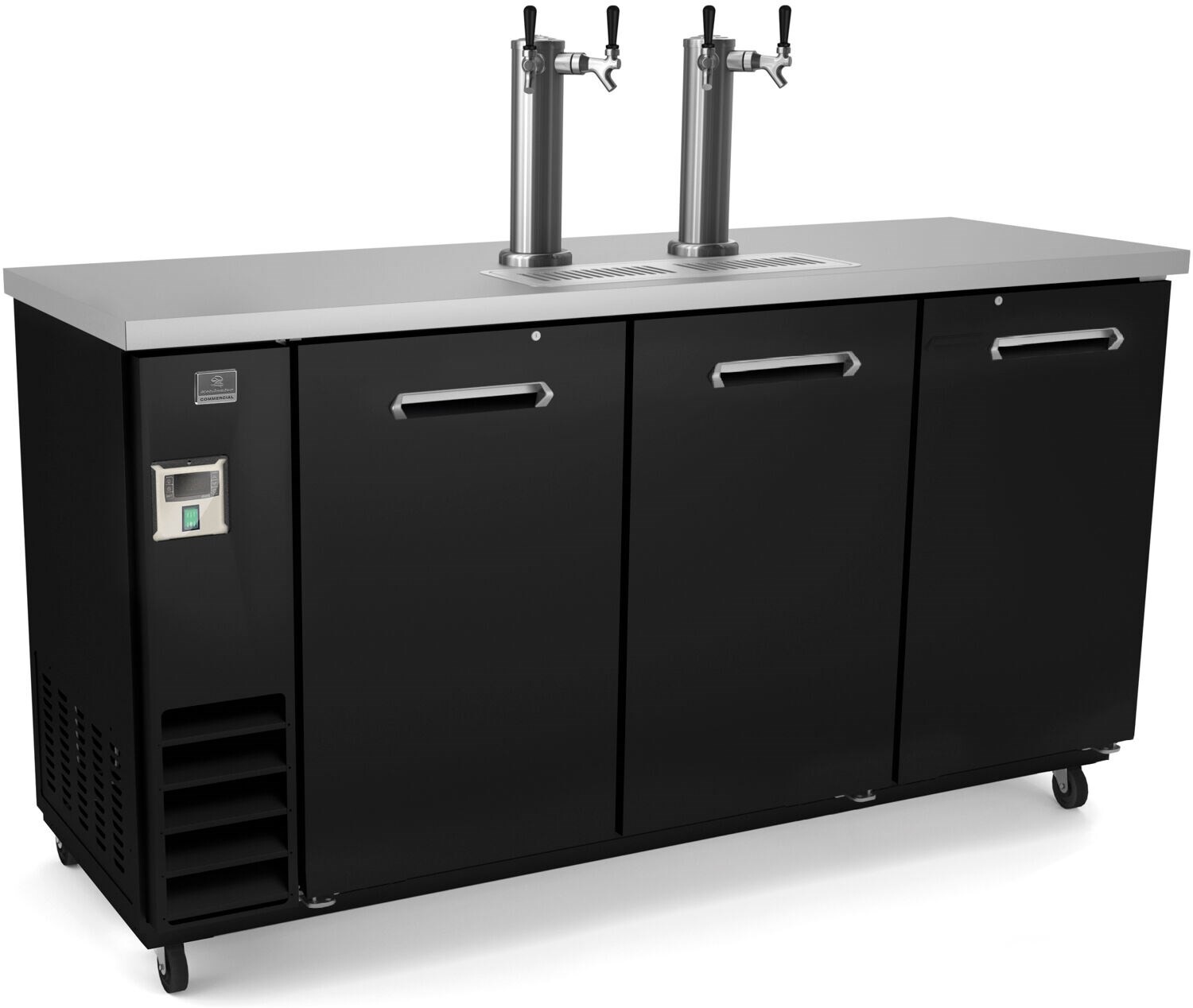 Kelvinator Freestanding Kegerator KCHBBD3D2T