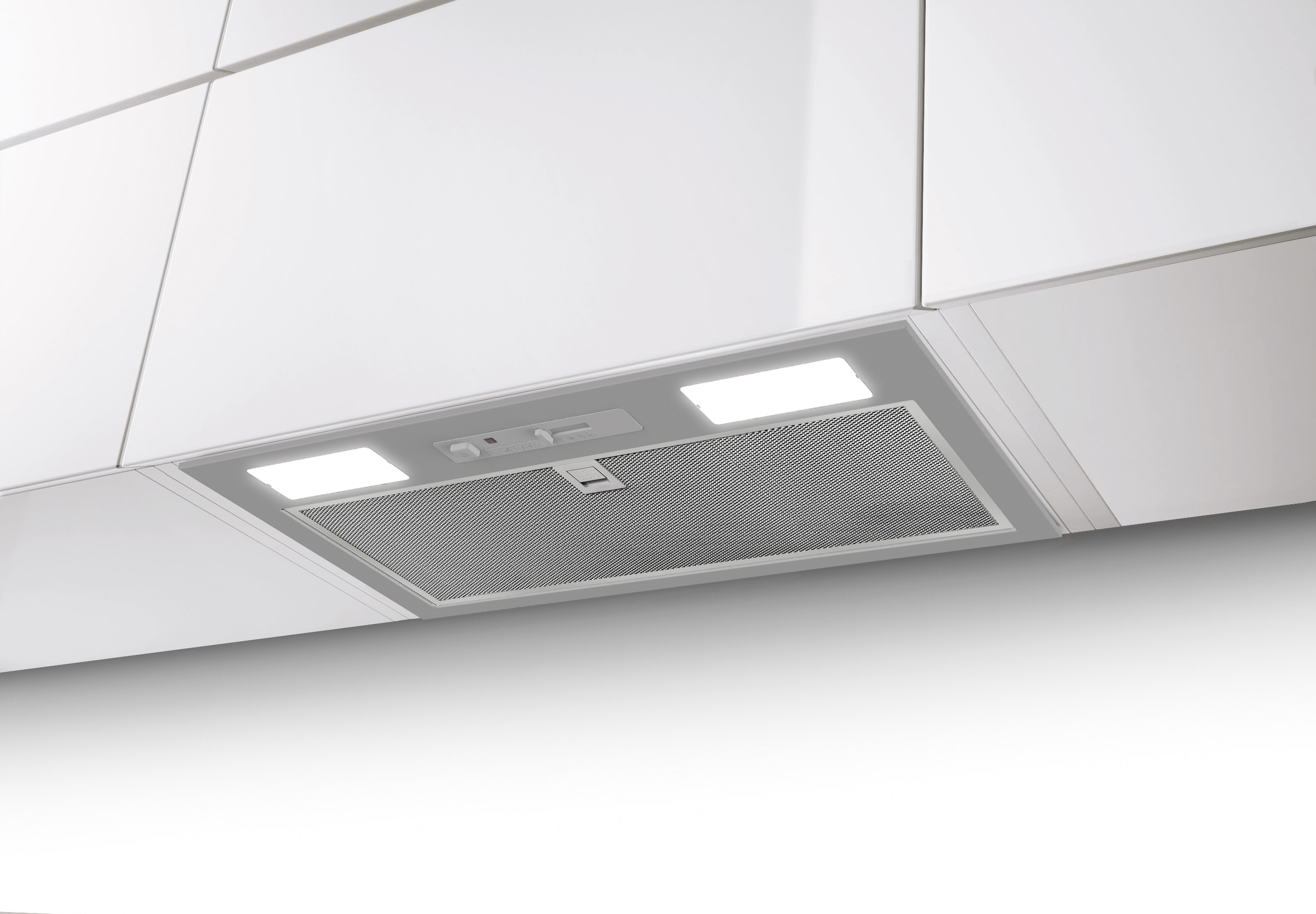 Faber INSM21GR240 21 inch Inca Smart Insert Range Hood with 240 CFM, LED Lighting, Dishwasher Safe Filters, in Gray