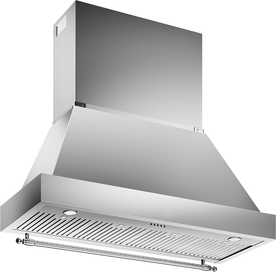 Bertazzoni KC48HERTX 48" Heritage Series Hood Canopy for Kitchen - Made in Italy, High-Performance