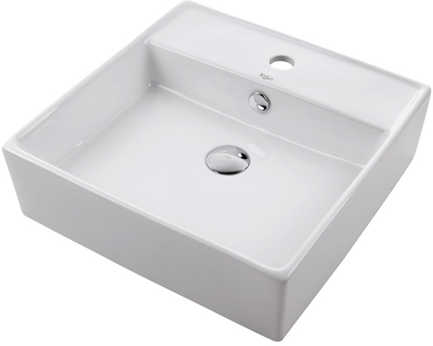 Kraus Ceramic Vessel Ceramic Sink KCV150CH