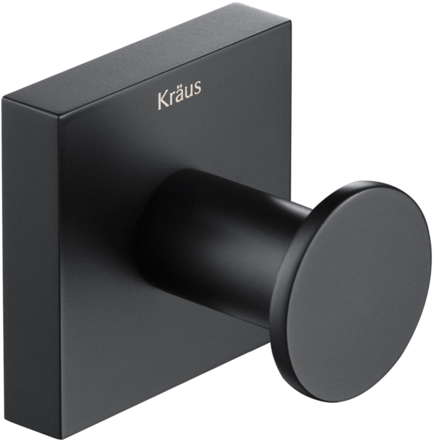 Kraus KEA-17701MB Ventus Bathroom Robe & Towel Hook, Matte Black