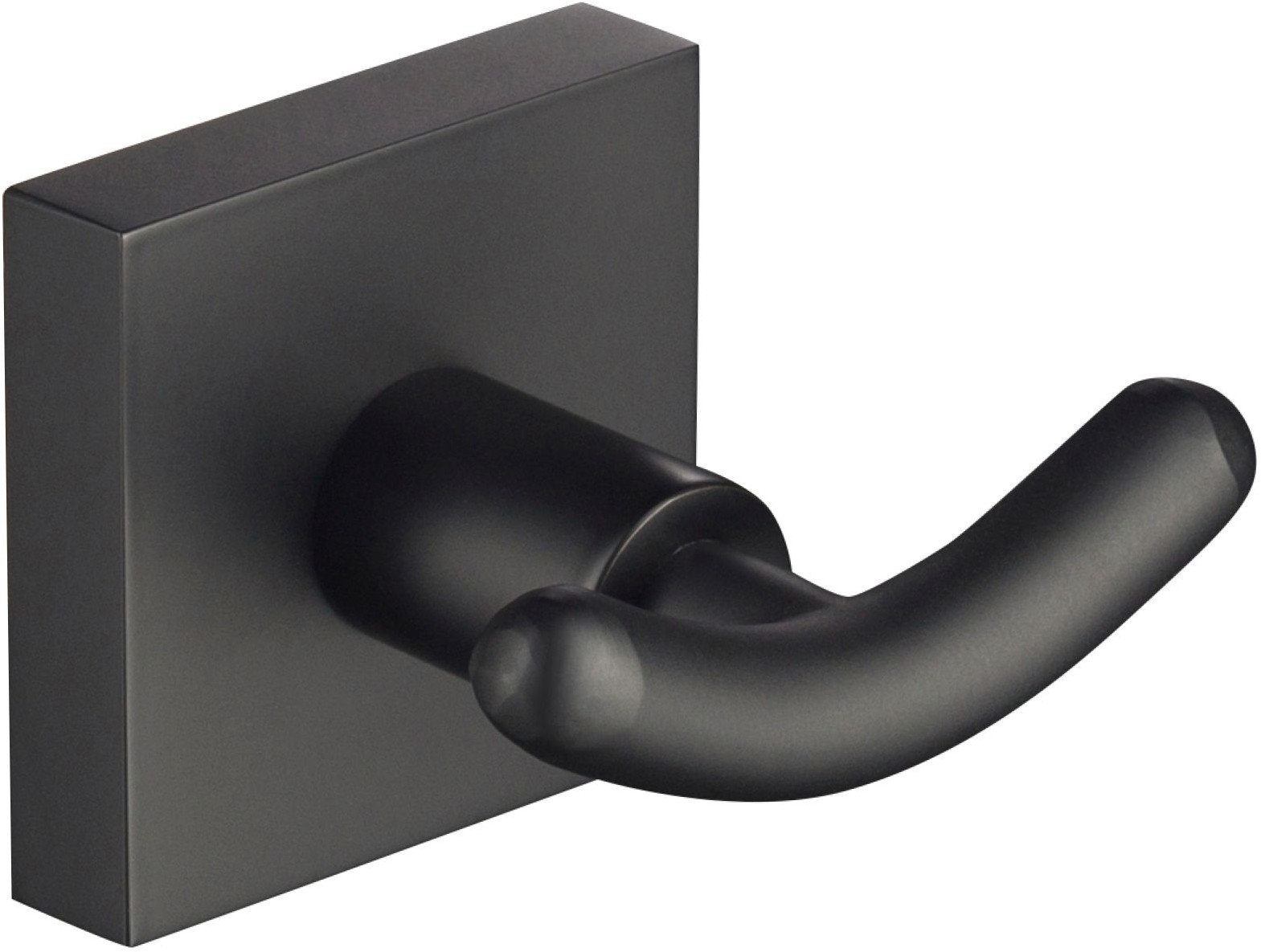 Kraus KEA-17702MB Ventus Bathroom Robe & Towel Double Hook, Matte Black