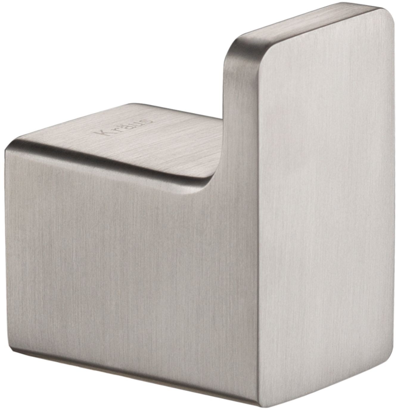 Kraus KEA-19901BN Stelios Bathroom Robe & Towel Hook, Brushed Nickel