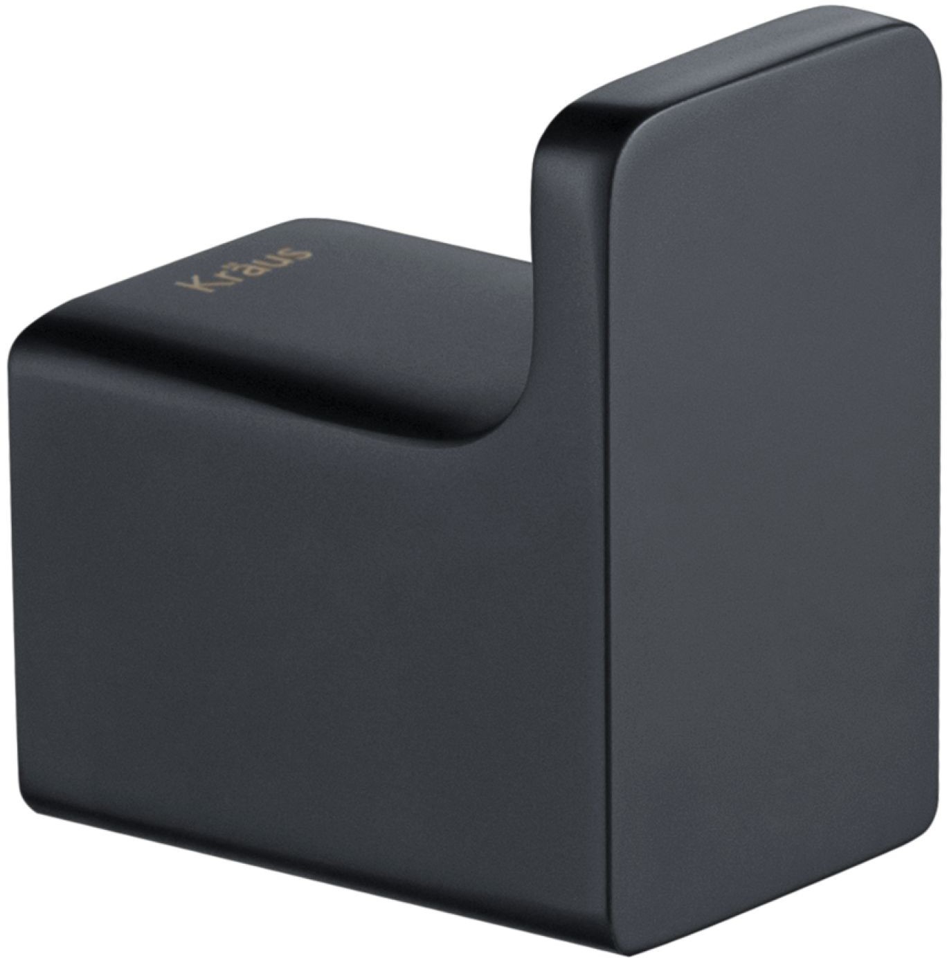 Kraus KEA-19901MB Stelios Bathroom Robe & Towel Hook, Matte Black