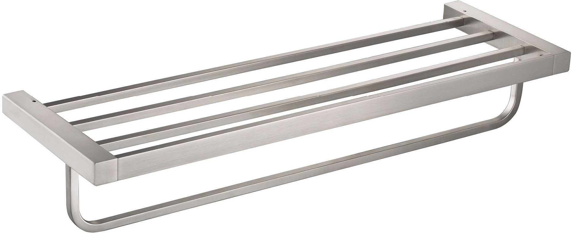 Kraus KEA-19942BN Stelios Bathroom Shelf with Towel Bar, Brushed Nickel