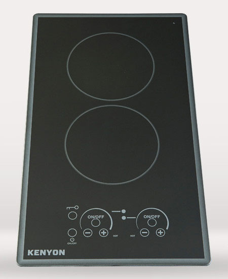 Lite-Touch Cortez 12"" Electric Drop-In Cooktop - Kenyon B41775