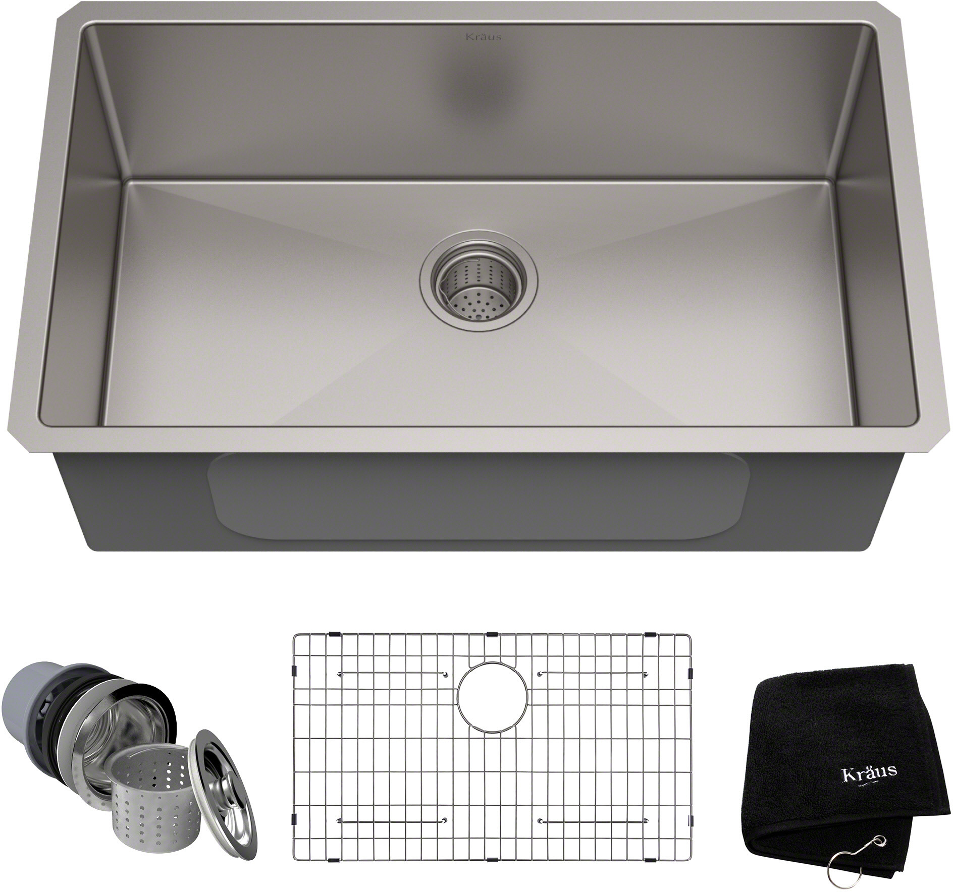 Rectangular Undermount Kitchen Sinks