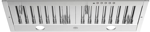 Bertazzoni KIN30XT 30 inch Professional Series Insert Hood with 600 CFM, Baffle Filters, Electronic Controls, LED Lighting, and Remote Control in Stainless Steel
